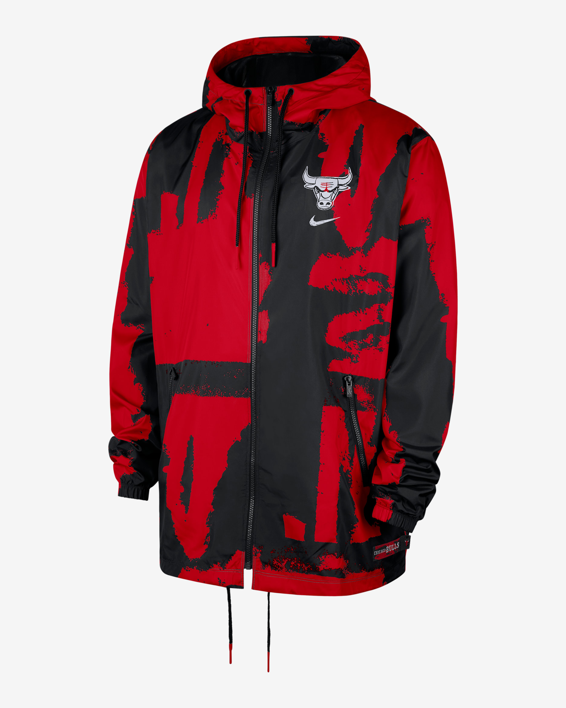 Chicago Bulls Courtside Men's Nike NBA Club Woven Full-Zip Jacket